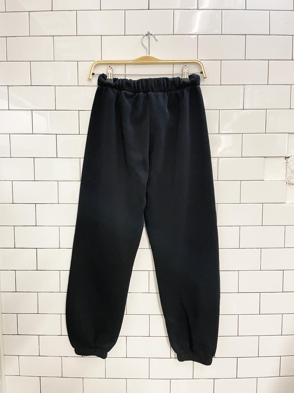 lazypants cozy black sweatpants - good market thrift store
