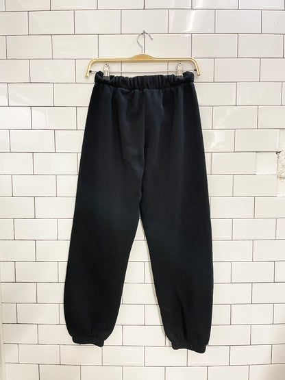 lazypants cozy black sweatpants - good market thrift store