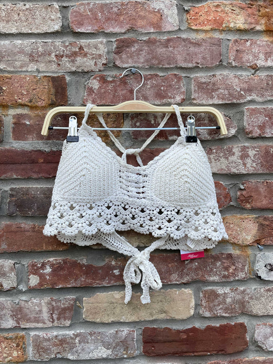 boho crochet halter top