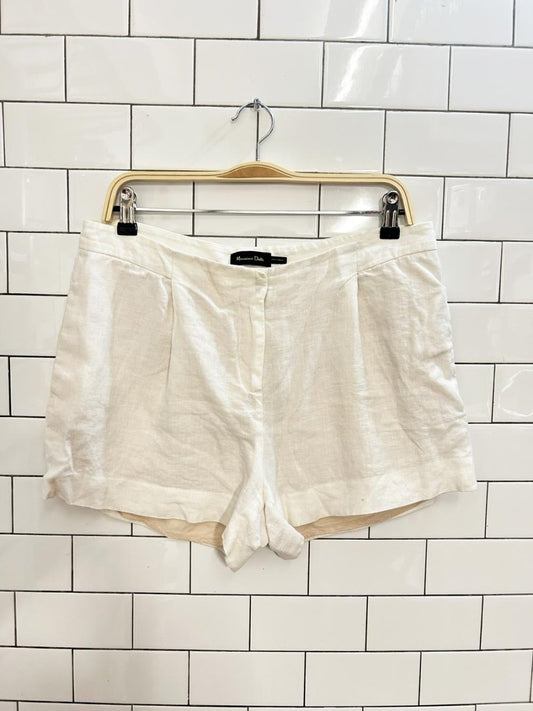 mossimo dutti pleated linen shorts - good market thrift store