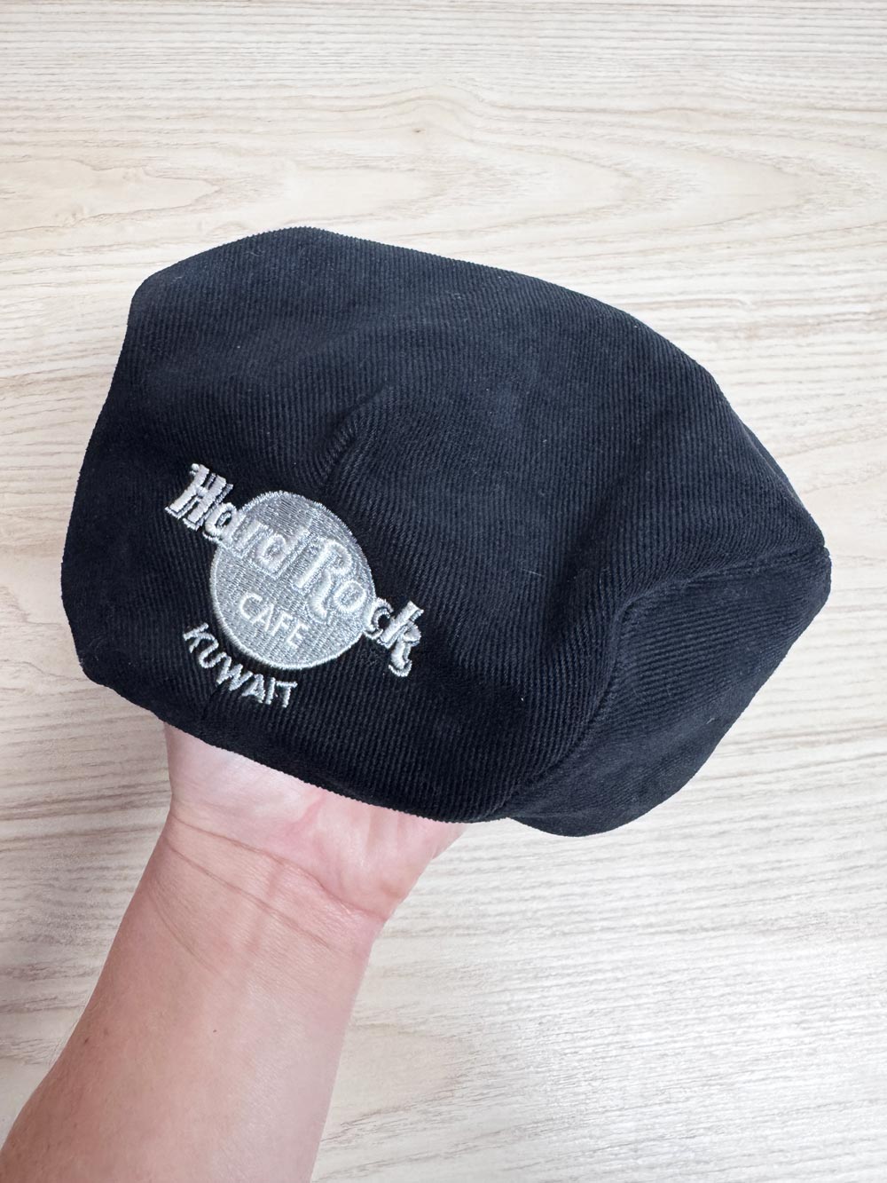 y2k hard rock cafe flat cap