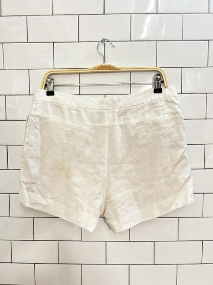 mossimo dutti pleated linen shorts - good market thrift store