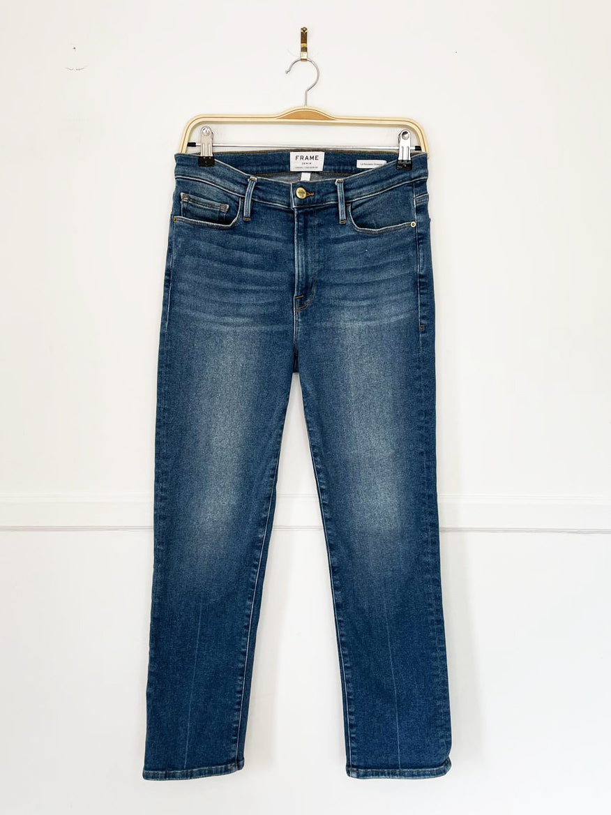 frame denim le nouveau straight jeans | made in usa