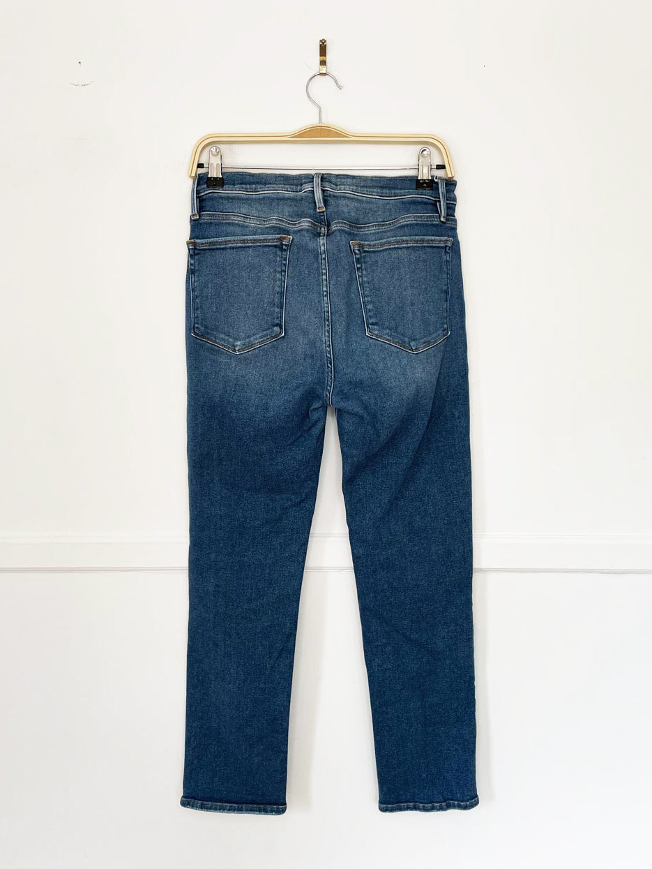 frame denim le nouveau straight jeans | made in usa