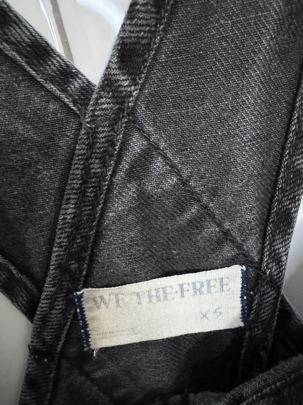 we the free faded denim overalls | free people
