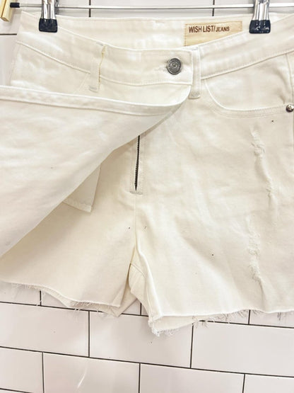 wishlist denim skirt shorts - good market thrift store