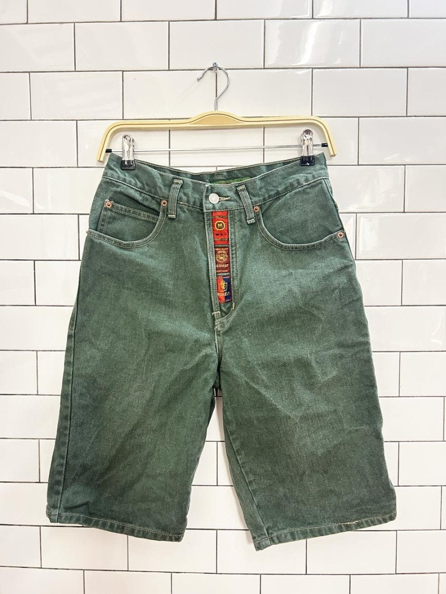 vintage 90s request denim shorts - good market thrift store