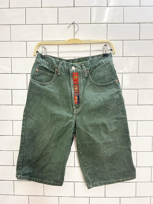 vintage 90s request denim shorts - good market thrift store