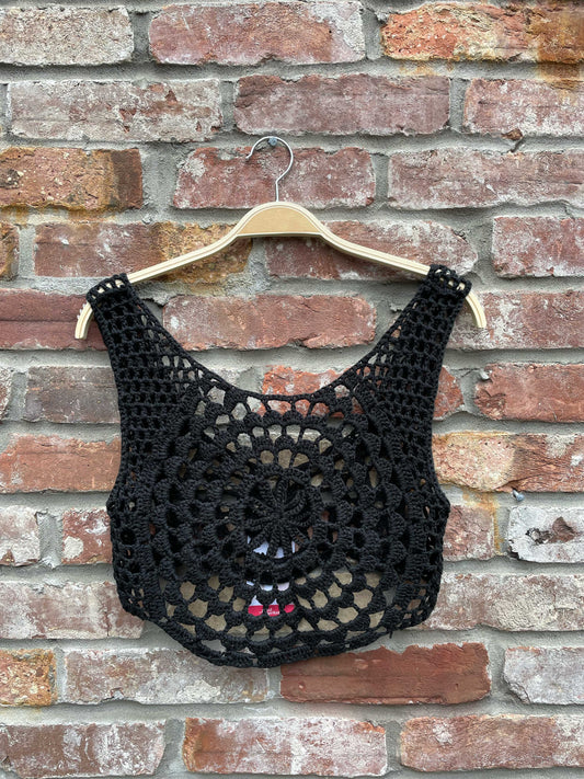 crochet cropped tank