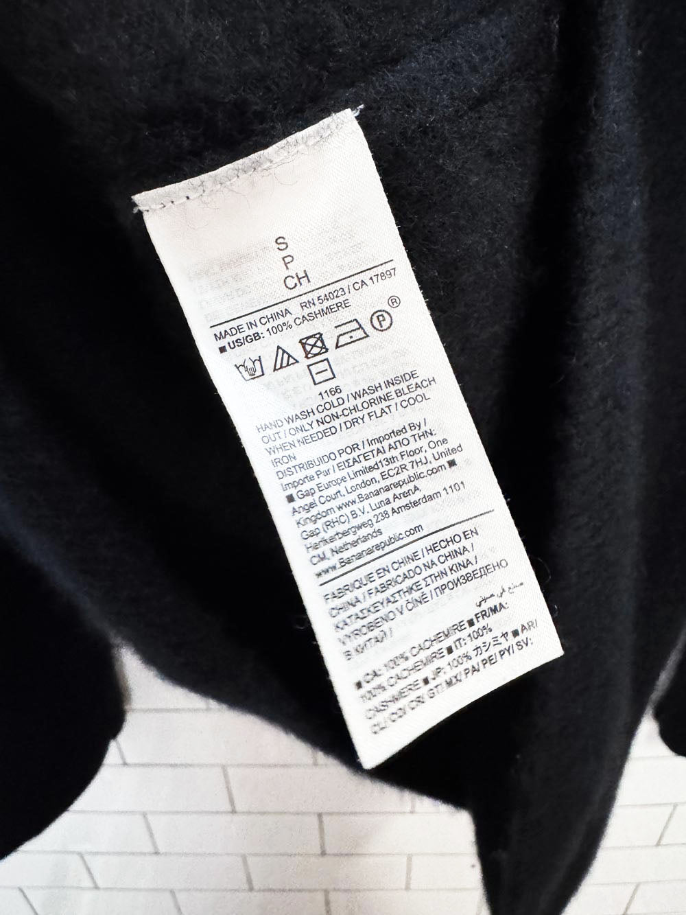 banana republic 100% cashmere sweater polo