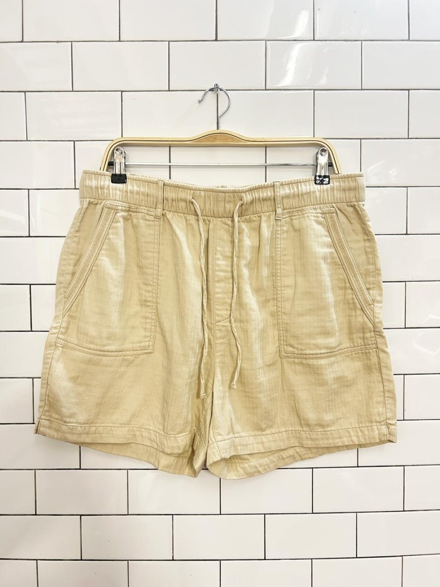 old navy gauze cotton lounge shorts - good market thrift store
