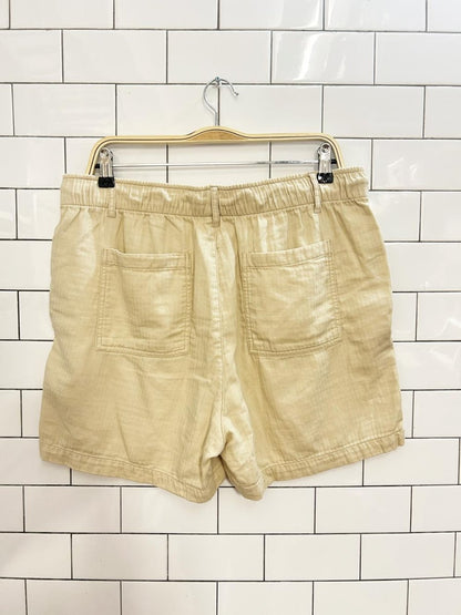 old navy gauze cotton lounge shorts - good market thrift store