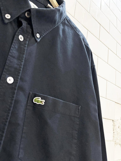 lacoste regular fit button down shirt - good market thrift store
