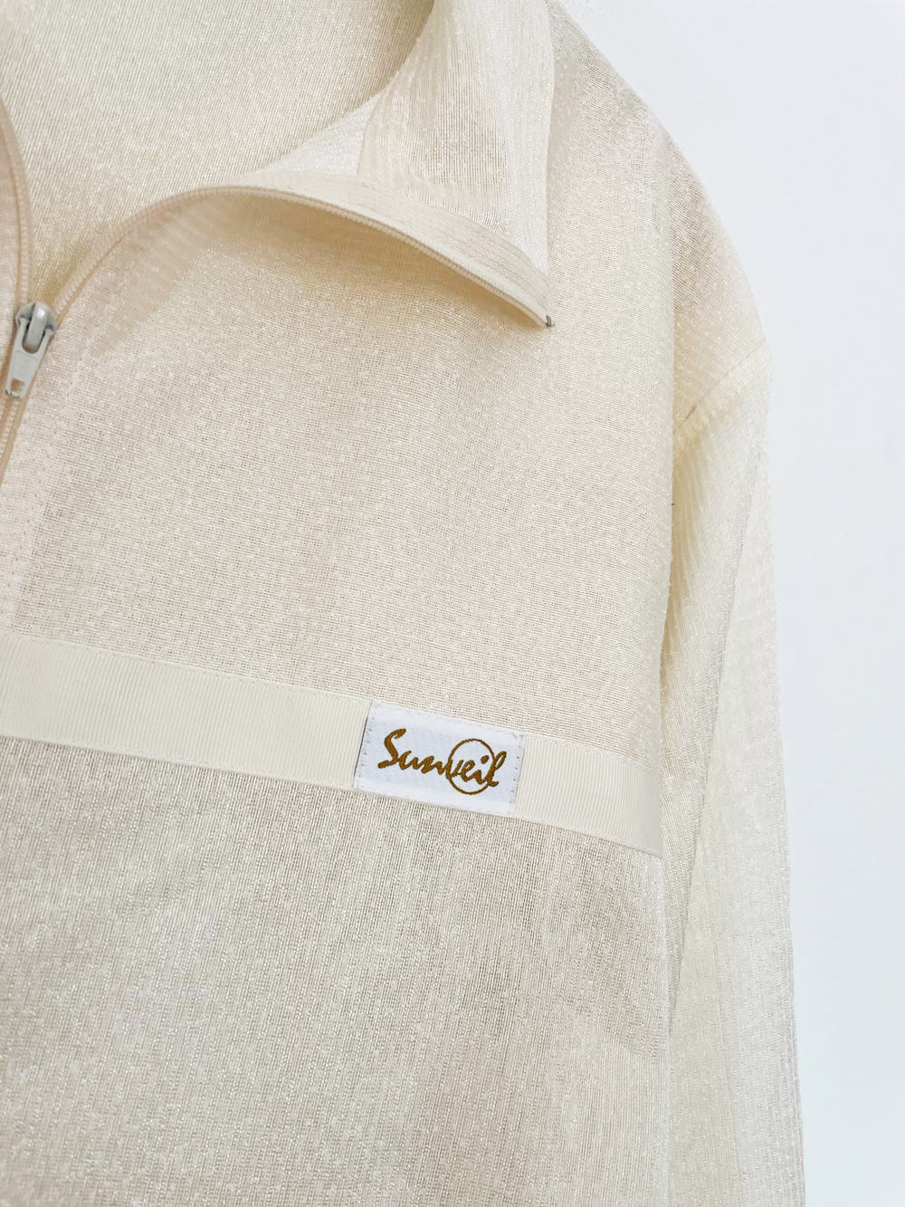 vintage 90s sunveil sunwear mesh summer beach jacket