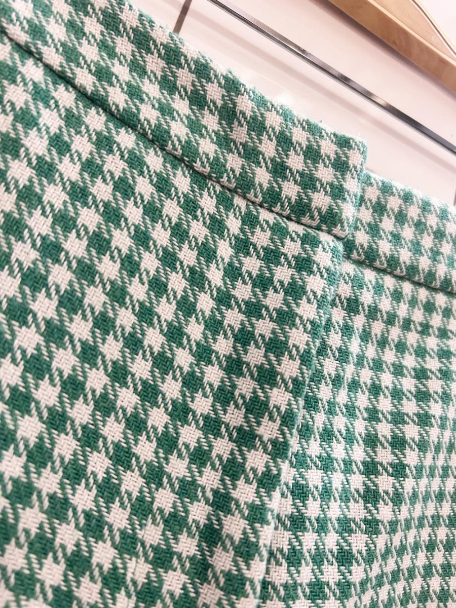 only houndstooth trouser shorts - good market thrift store