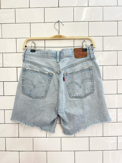 levi's 501 original cut off denim shorts - good market thrift store