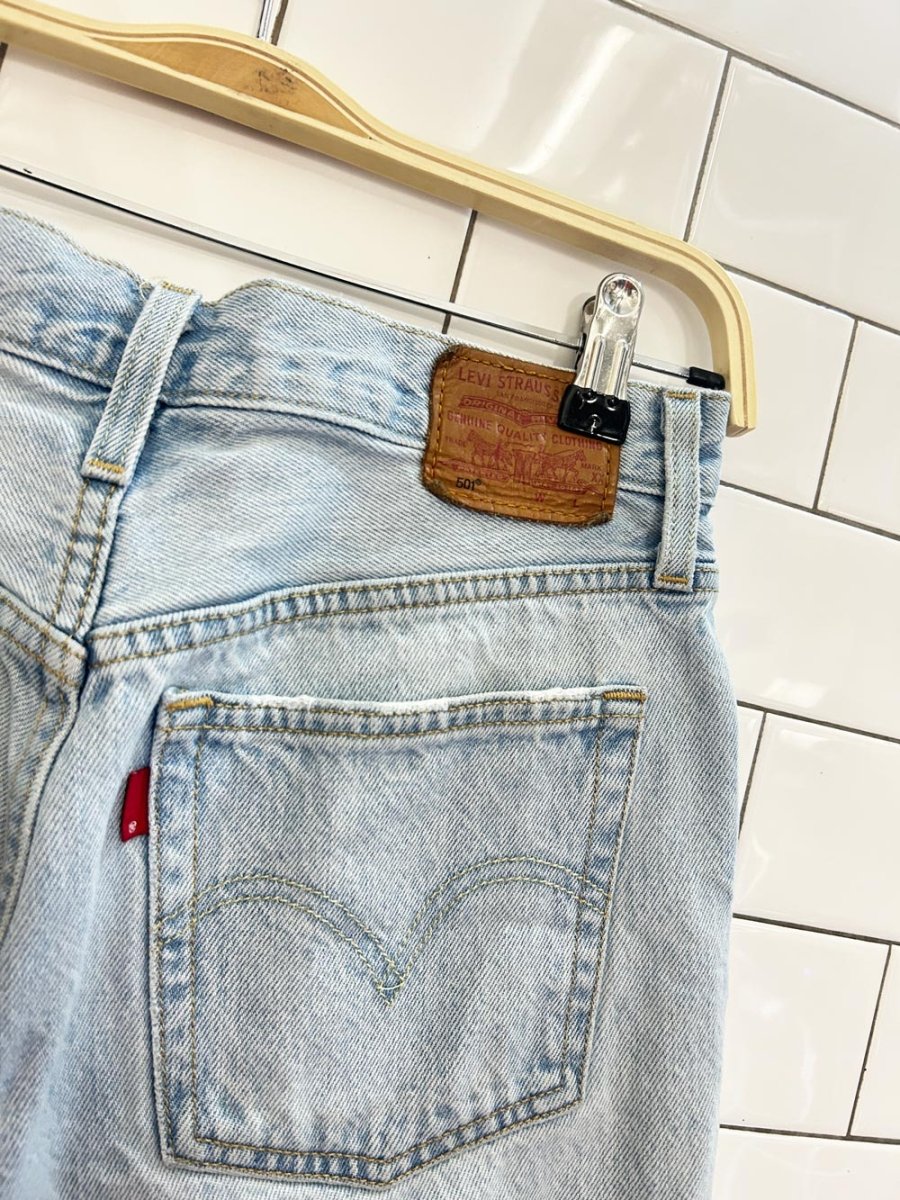levi's 501 original cut off denim shorts - good market thrift store