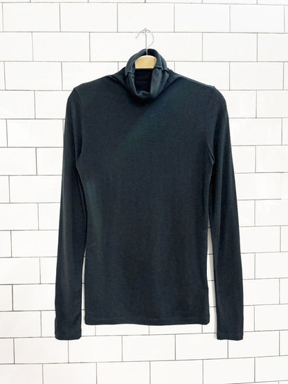 club monaco wool - cashmere blend light turtleneck - good market thrift store