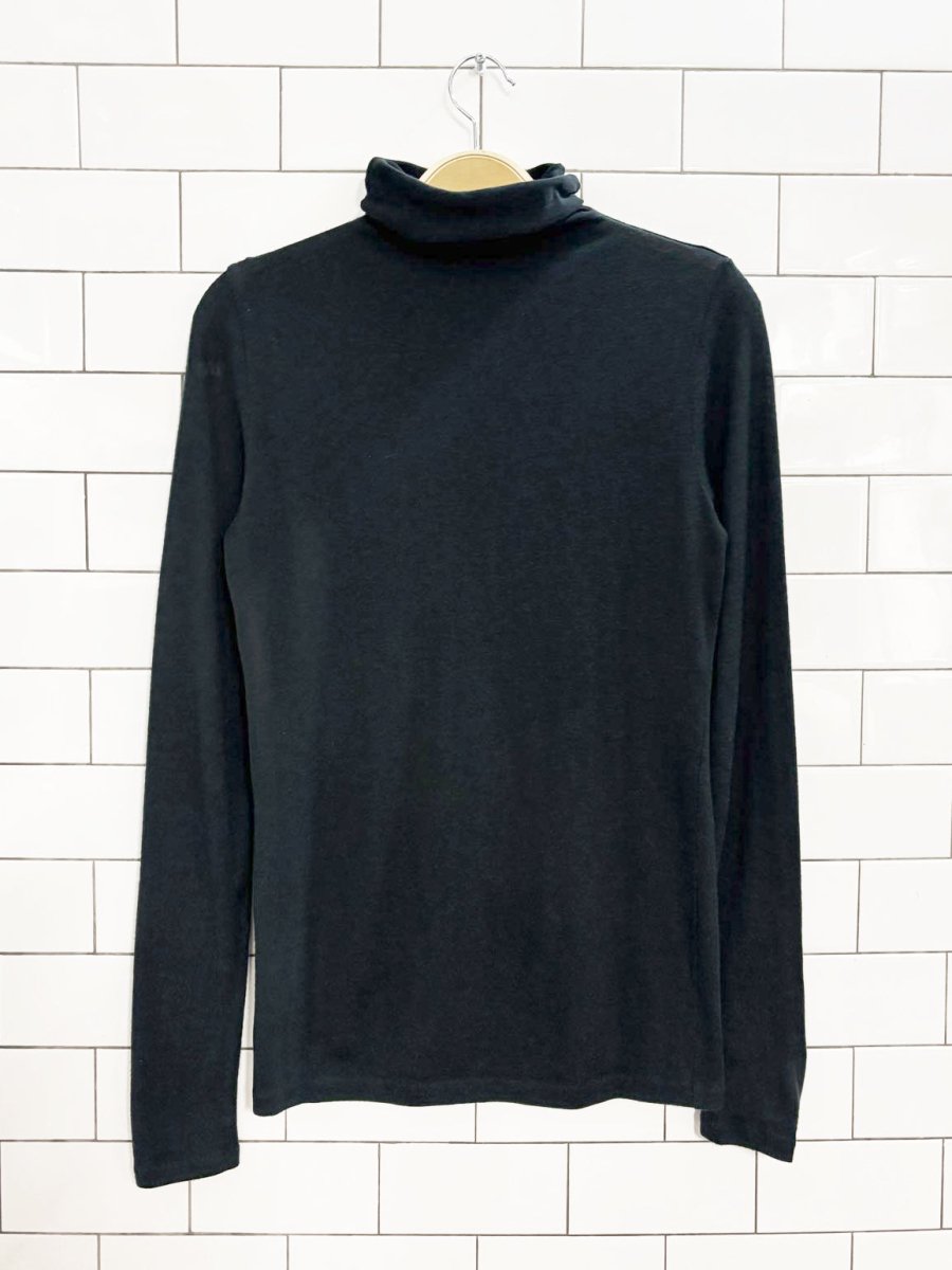 club monaco wool - cashmere blend light turtleneck - good market thrift store