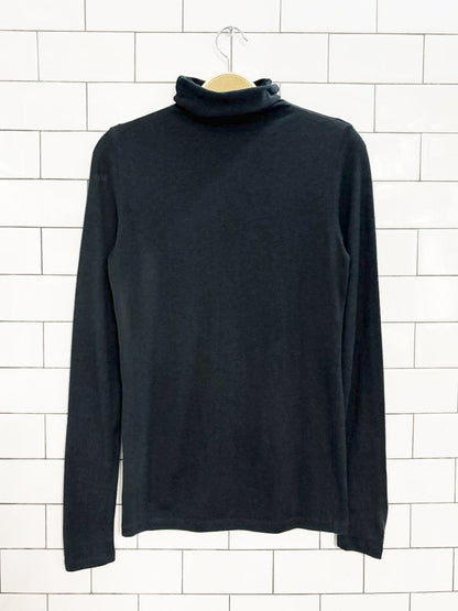 club monaco wool - cashmere blend light turtleneck - good market thrift store