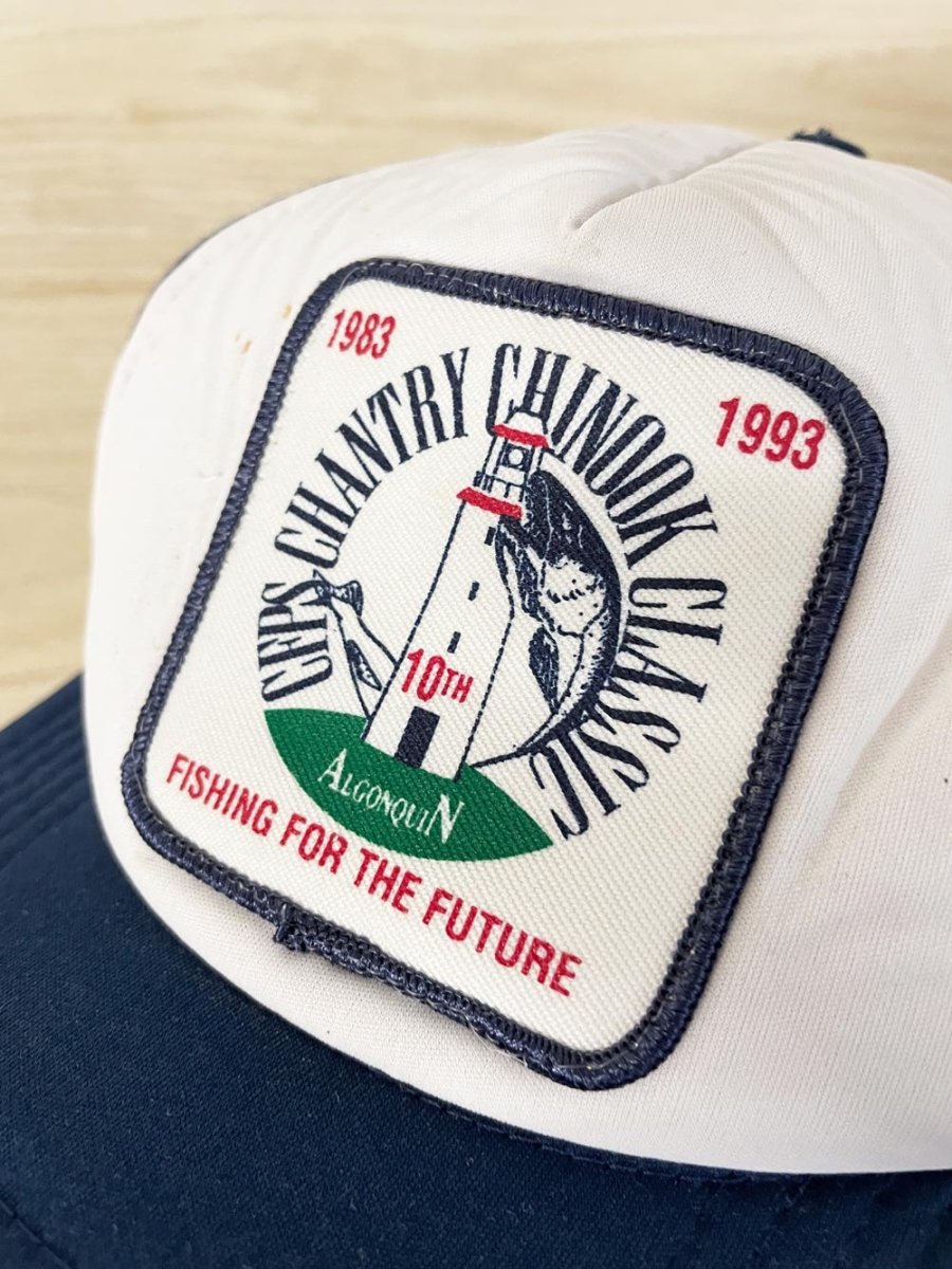 vintage 90s chinook classic fishing snapback hat - good market thrift store