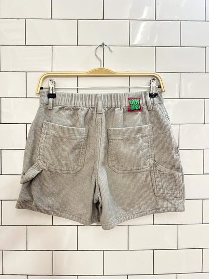 empyre corduroy carpenter shorts - good market thrift store