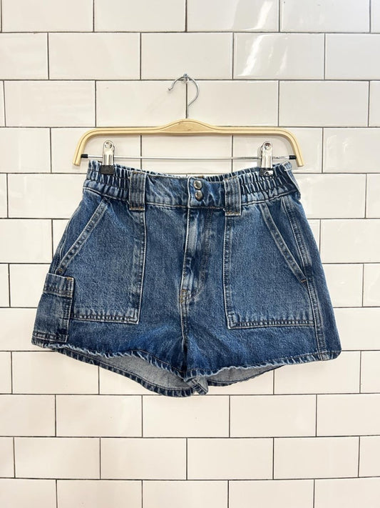 UO bdg denim utility shorts - good market thrift store