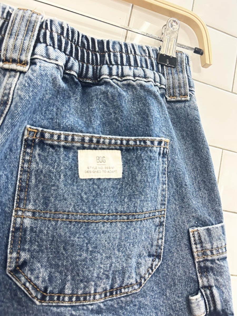 UO bdg denim utility shorts - good market thrift store