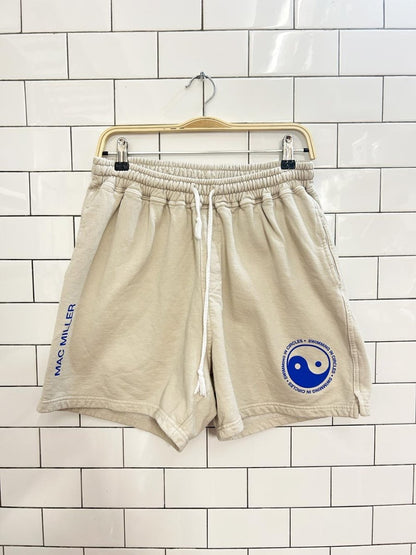 UO mac miller swimming in circles sweat shorts - good market thrift store