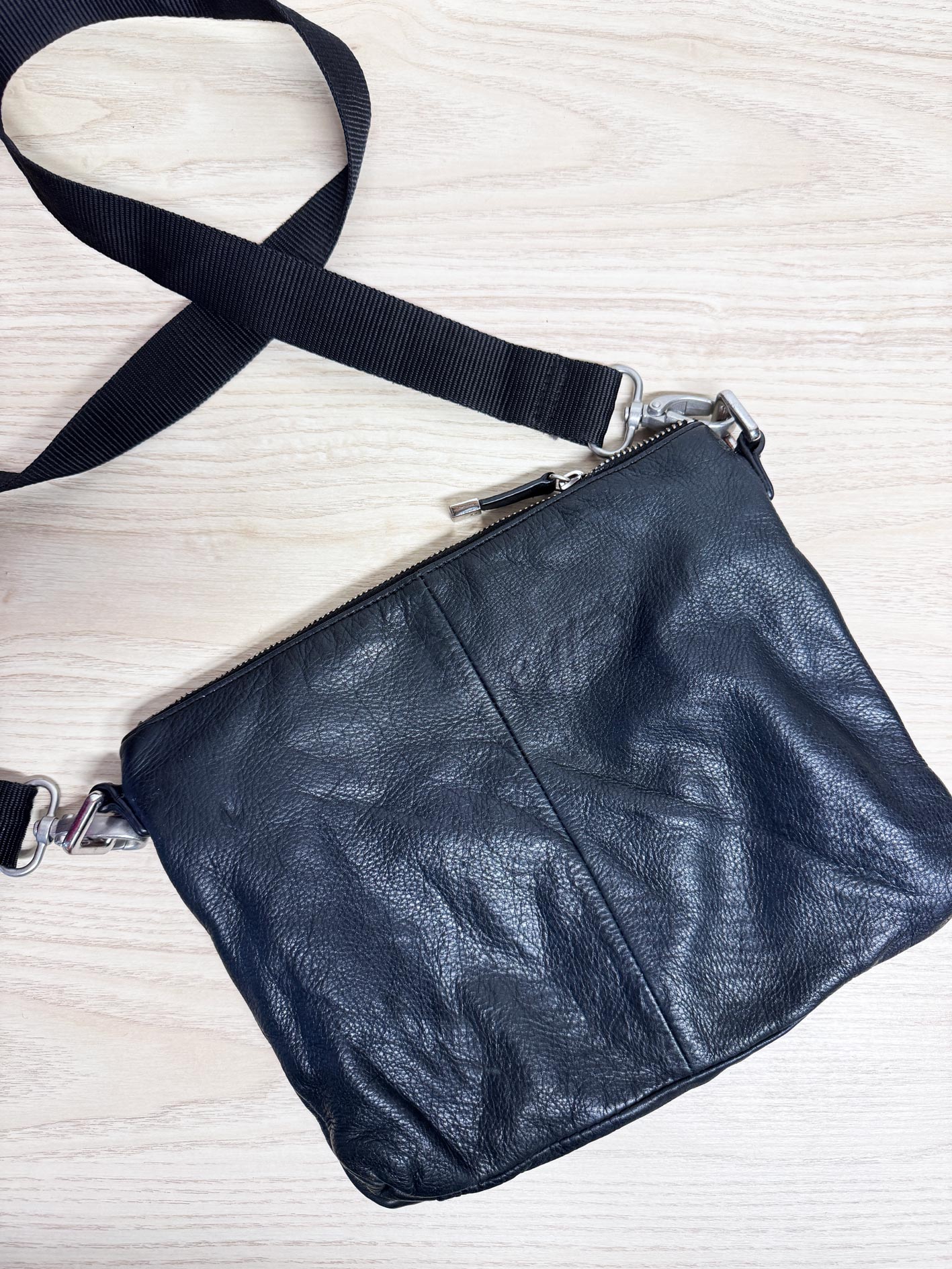 margot lambskin leather crossbody bag