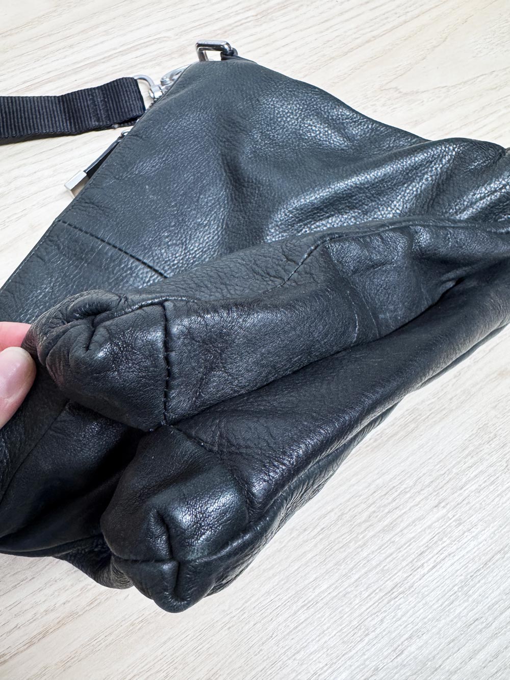 margot lambskin leather crossbody bag