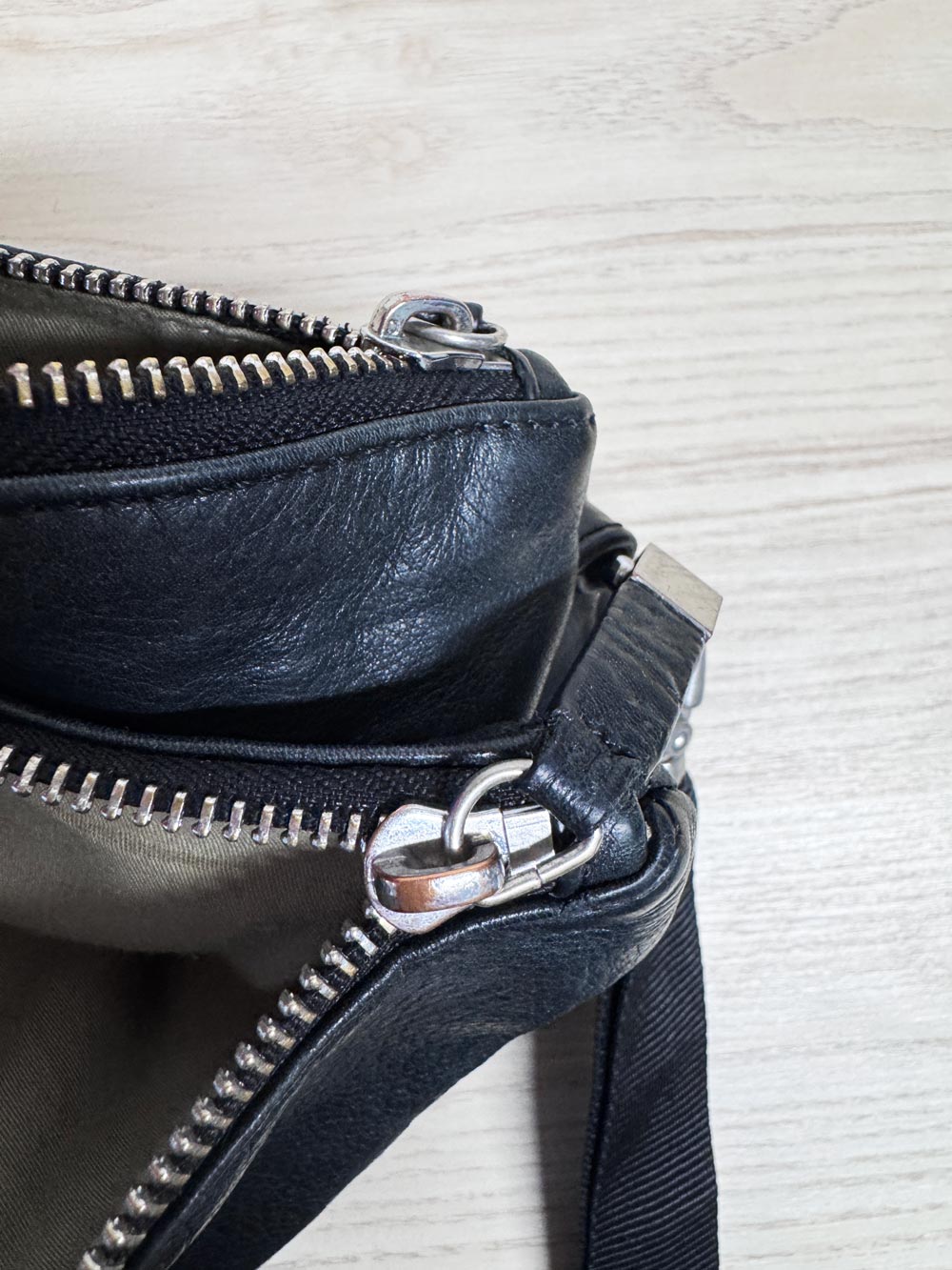 margot lambskin leather crossbody bag