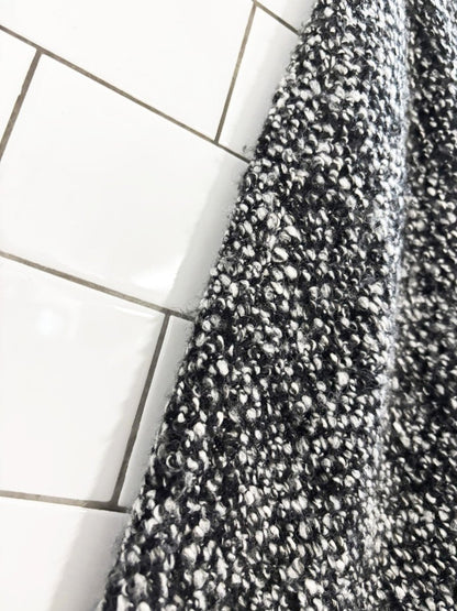 vintage hobbs wool - blend tweed maxi skirt - good market thrift store