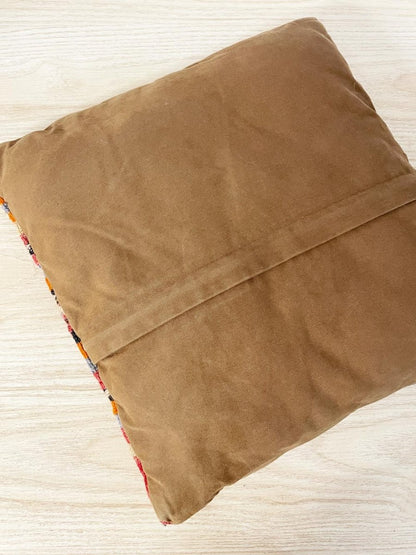 vintage kilim wool throw pillow - good market thrift store