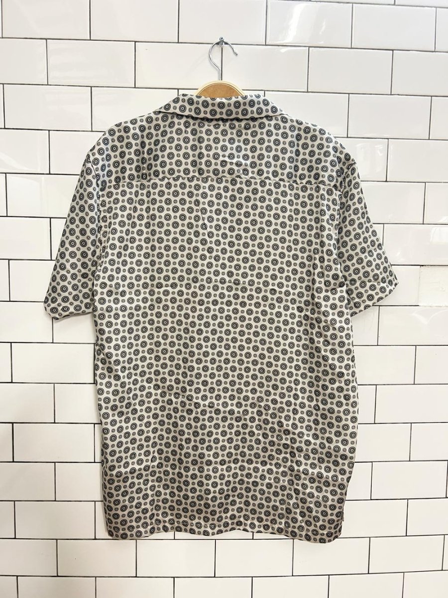 cactus man satin shirt - good market thrift store