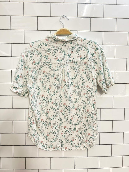 vintage 00s weekend edition floral shirt - good market thrift store