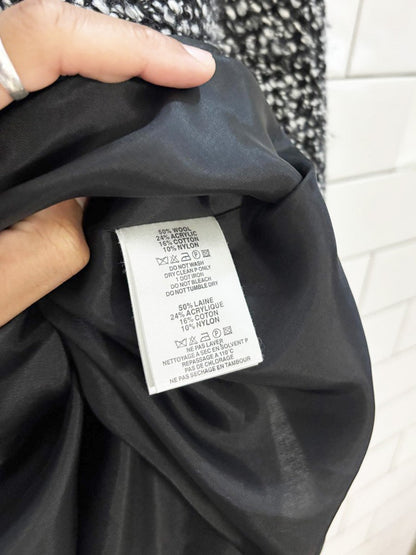 vintage hobbs wool - blend tweed maxi skirt - good market thrift store