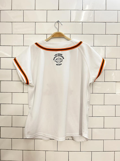 harley davidson las vegas baseball jersey - good market thrift store