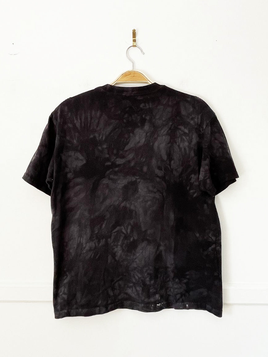 vintage the mountain cow face tie dye tee | made in USA