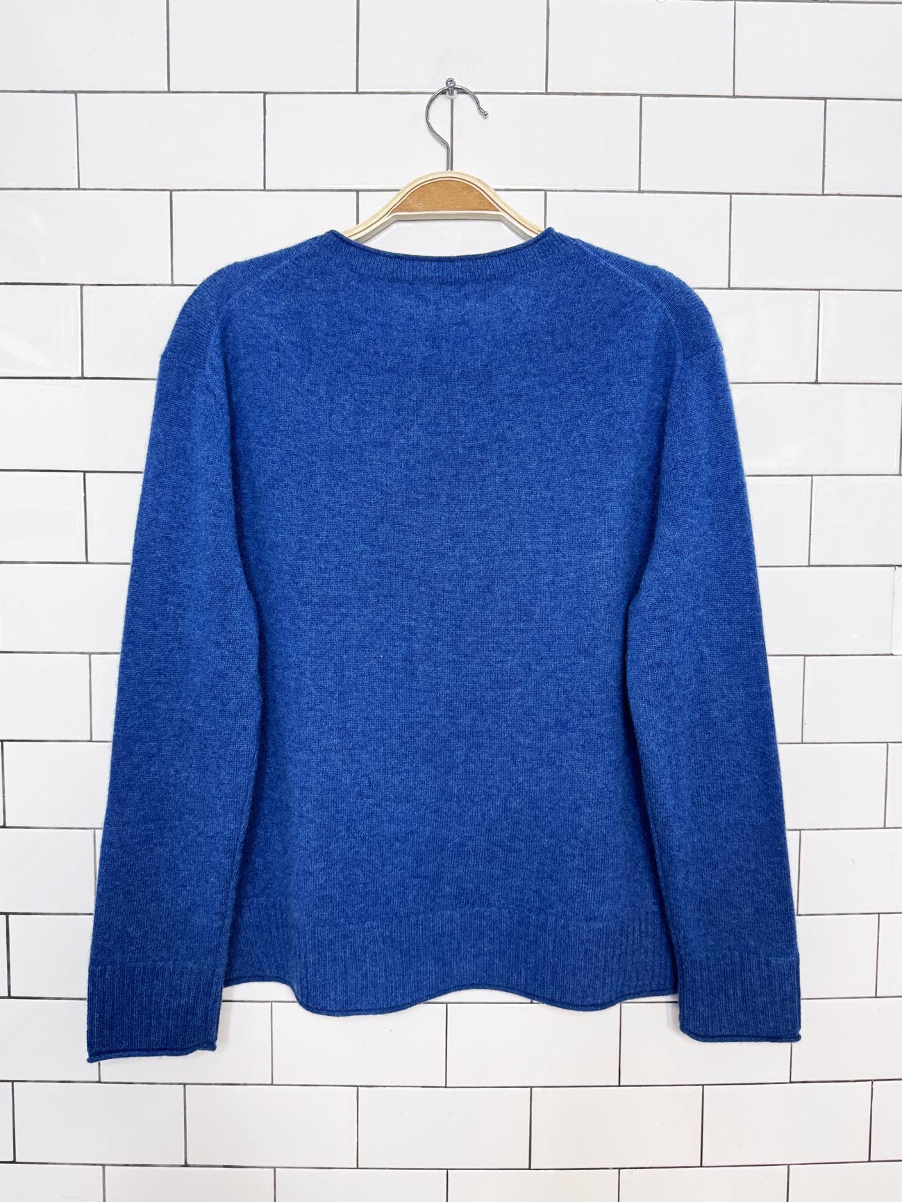 rachel zoe 100% cashmere boxy light knit sweater