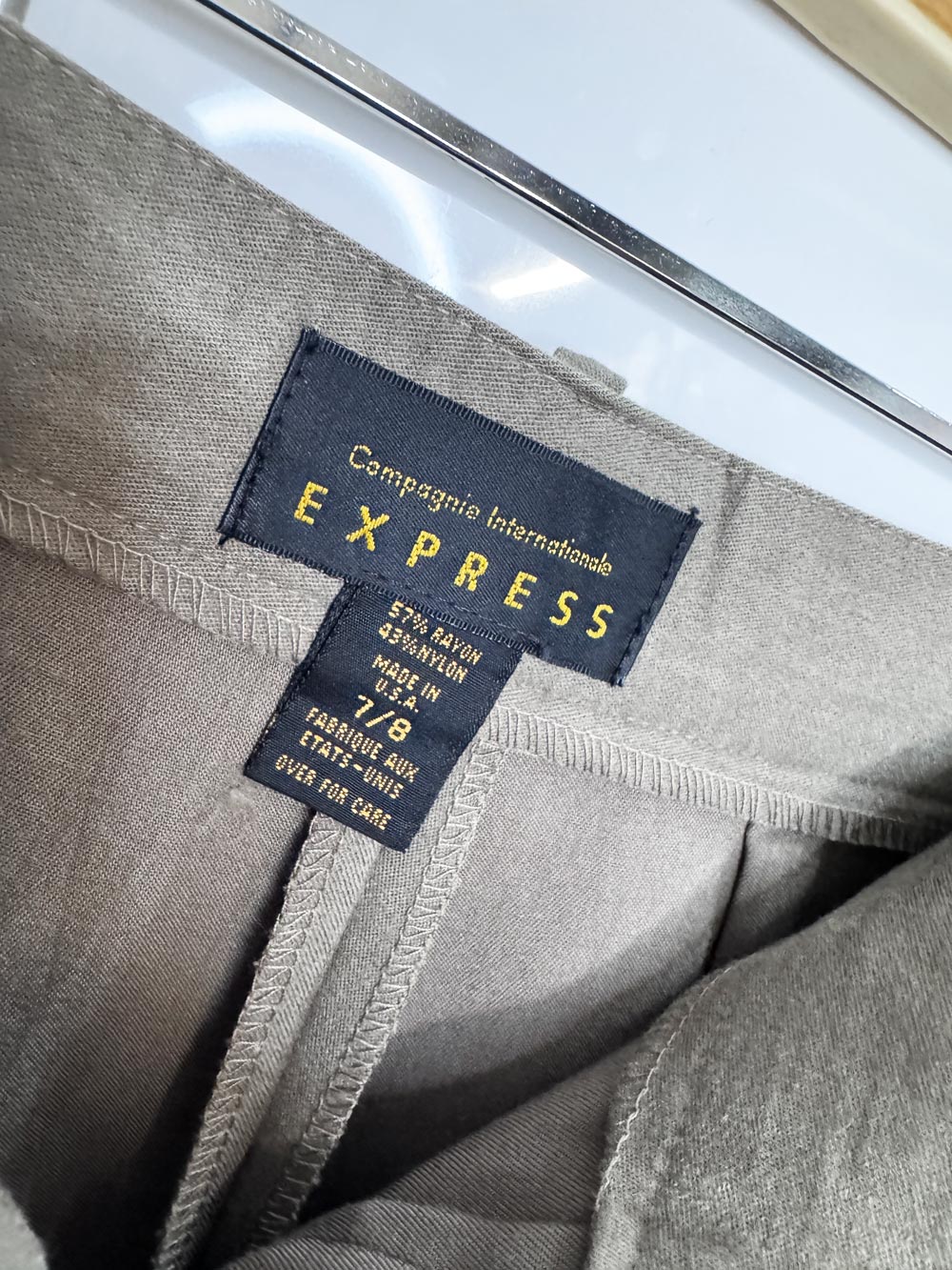 vintage compagnie international express pleated trouser shorts | made in USA