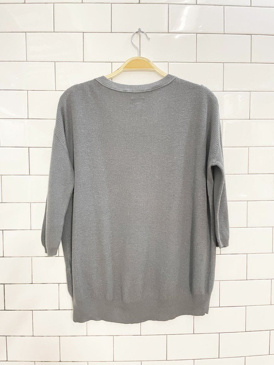 wilfred balzac light knit top with silk + cashmere | artizia - good market thrift store