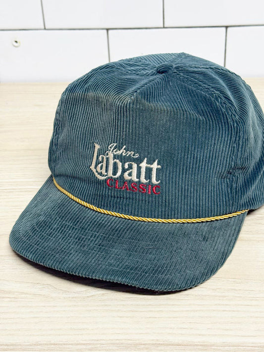 vintage labatt classic chunky cord rope trim hat | lupes caps