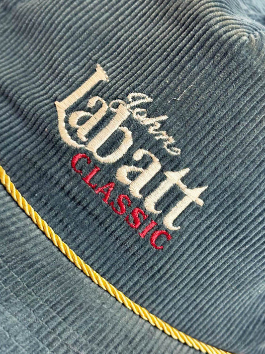 vintage labatt classic chunky cord rope trim hat | lupes caps