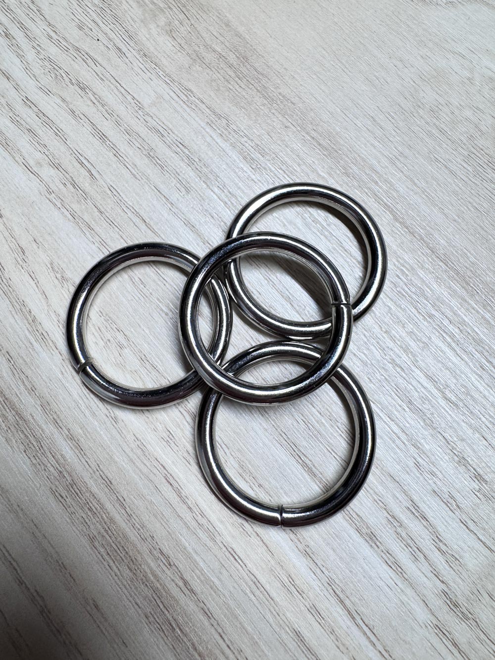 metal O ring 1" for DIY bags