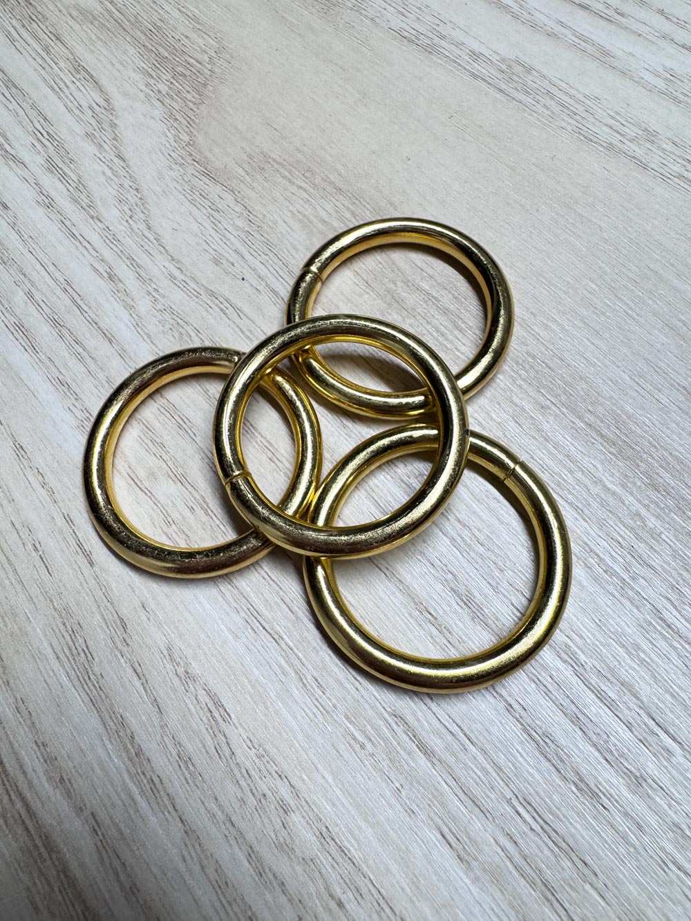 metal O ring 1" for DIY bags