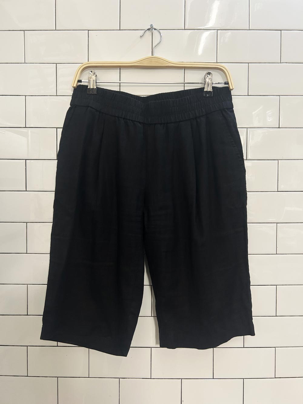 eileen fisher linen bermuda shorts - good market thrift store