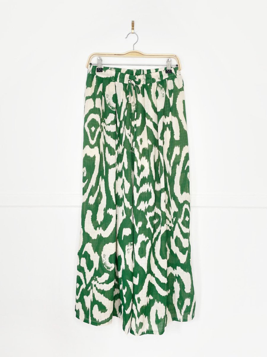 cider boho chiffon super wide leg resort pant - good market thrift store