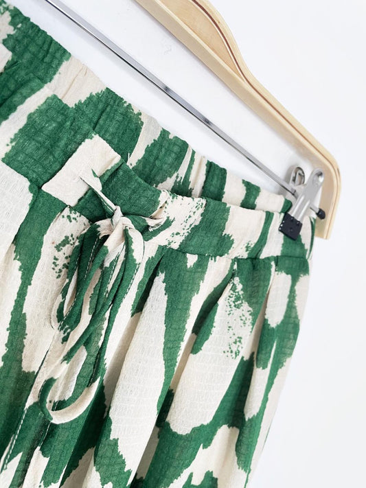 cider boho chiffon super wide leg resort pant - good market thrift store