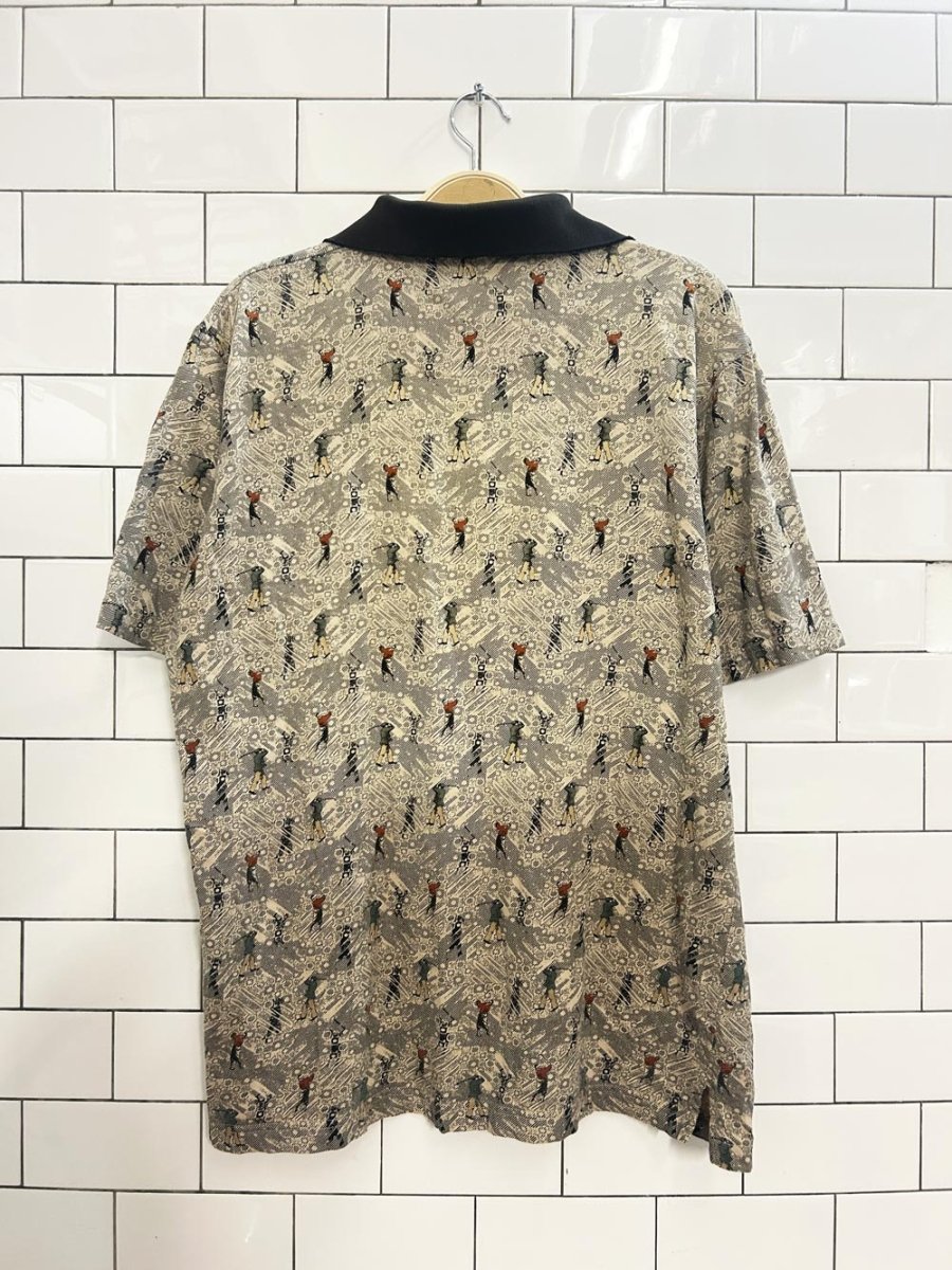 vintage 00s natural issue golf polo - good market thrift store